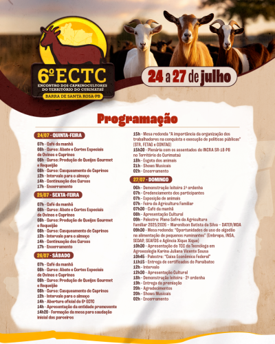 6º ECTC - Programação