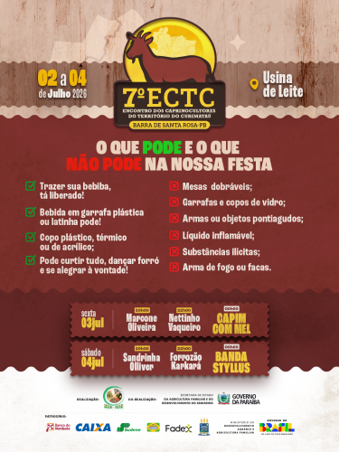 7º ECTC 2026 - Festa - Regras